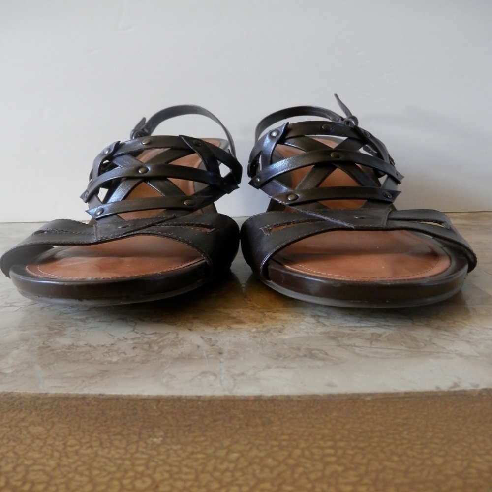 Nurture Wedge All Leather Sandals - Picture 8 of 8
